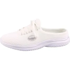Dockers Sabot in weiss/weiss kombi, Gr. 41 - Weiß