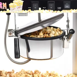 vidaXL Popcornmaschine mit Teflon-Kochtopf 1400 W