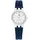 Tommy Hilfiger Uhr mit DREI-Zeiger-Quarzwerk Blaues mit Blaues Silikonarmband - 1782885