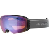 Alpina Granby Q-LITE - Verspiegelte, Kontrastverstärkende Skibrille Mit 100% UV-Schutz Für Erwachsene, grey, One Size