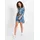 bonprix Midikleid Jeanskleid Blau 46