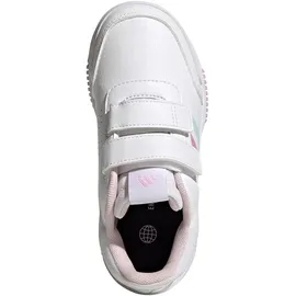 Adidas Tensaur Hook and Loop Cloud White / Almost Blue / Bliss Lilac 33