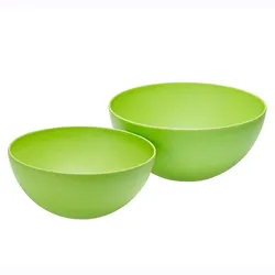 Schale Natur Ø30cm grün