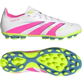 adidas Predator League AG Herren cloud white/lucid pink/lucid lemon 44 2/3