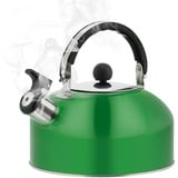 Facynde Edelstahl Flötenkessel Teekessel, Wasserkessel Induktion Pfeifkessel Pfeifkessel Automatische Kettle Teekanne 1,8L