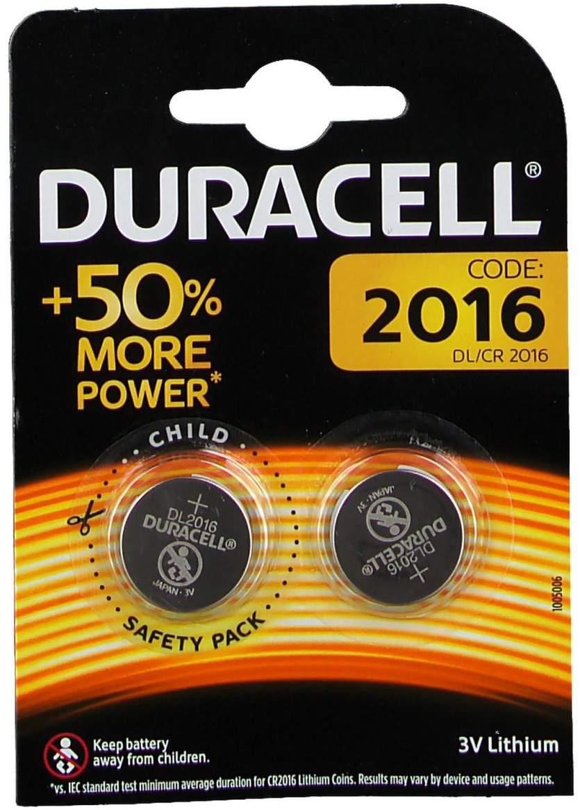 Duracell® Lithium Knopfzelle 2016