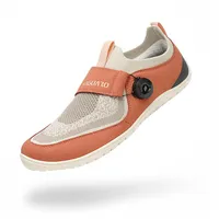 SAGUARO Barfußschuhe Herren Damen Barfuss Schuhe Unisex Knit Barfussschuhe Minimalistische Fitnessschuhe Barefoot Shoes, Flex I Orange, Gr.40 - 40 EU