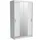 masseno Schwebetürenschrank NICOLA 120 x 215 x 60 cm Weiß