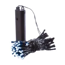 MARELIDA LED-Lichterkette Batterie 7,1 m Kaltweiß