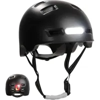 CrazySAFETY Crazy Safety Velohelm, (54 | Farbe Schwarz 54-57