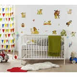 KOMAR Deko-Sticker Lion King Circle of 50 x 70 cm