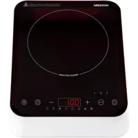 Medion MD18490 Induktionskochplatte schwarz / weiß