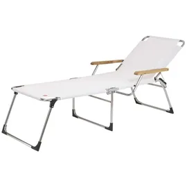 JAN KURTZ Amigo 40+ Sonnenliege 190 x 69 x 42 cm Weiß