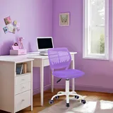 FurnitureR Kinder Schreibtischstuhl Lila
