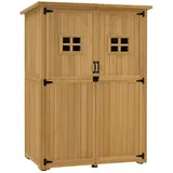 MCombo Gartenschrank 1,27 x 0,59 m Natur