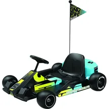 Razor Ground Force Elite - Elektro-Gokart für 13+ Jahre, bis zu 14 MPH, bis zu 40 Minuten Dauerbetrieb, 350-Watt-Kettenmotor, Vorwärts-/Rückwärtsfahrtschalter, 36V-Akku