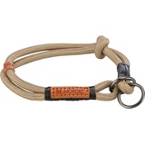 Trixie Zug-Stopp-Halsband Be Nordic 50 cm x Ø 13 mm Sand-Schwarz