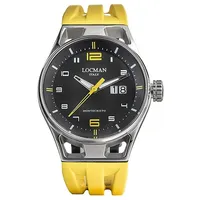 Locman Italy Quarzuhr gelb 41 mm" in Gelb |