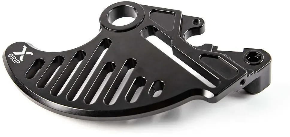 X-GRIP Bremsscheibenschutz passend für KTM, HQV, Triumph & Stark Varg - silber