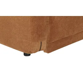 Nils Olsen Schlafcouch Mikrofaser 2-Sitzer Braun