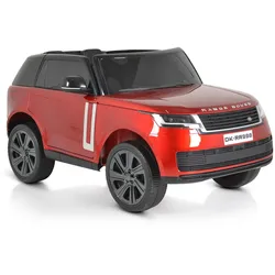 Moni Kinder Elektroauto Range Rover SUV metallic Fernbedienung Gurt EVA-Reifen rot
