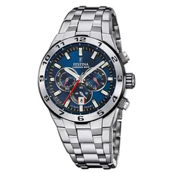 Festina Herren Armbanduhr Chrono Bike F20670/1 Edelstahl