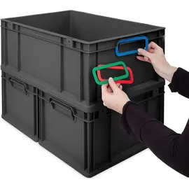 Proregal Eurobox NextGen Color 40 x 22 x 60 cm 4-tlg. schwarz