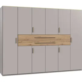 WIMEX Drehtürenschrank Digit 270 x 208 x 58 cm Grau