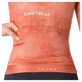 Castelli Aero Race 8s Kurzarm-radtrikot - Red Paprika - L
