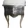 Casa Padrino Barock Kommode 72 x 50 x 30 cm Silber