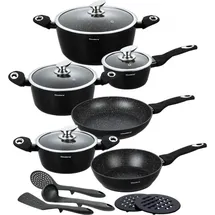 Klausberg Topf-Set 15-tlg. Kochtopf + Pfanne