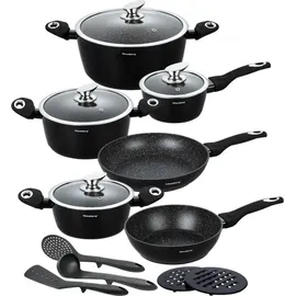 Klausberg Topf-Set 15-tlg. Kochtopf + Pfanne