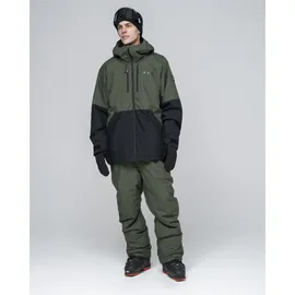 Bula Skijacke khaki / schwarz S