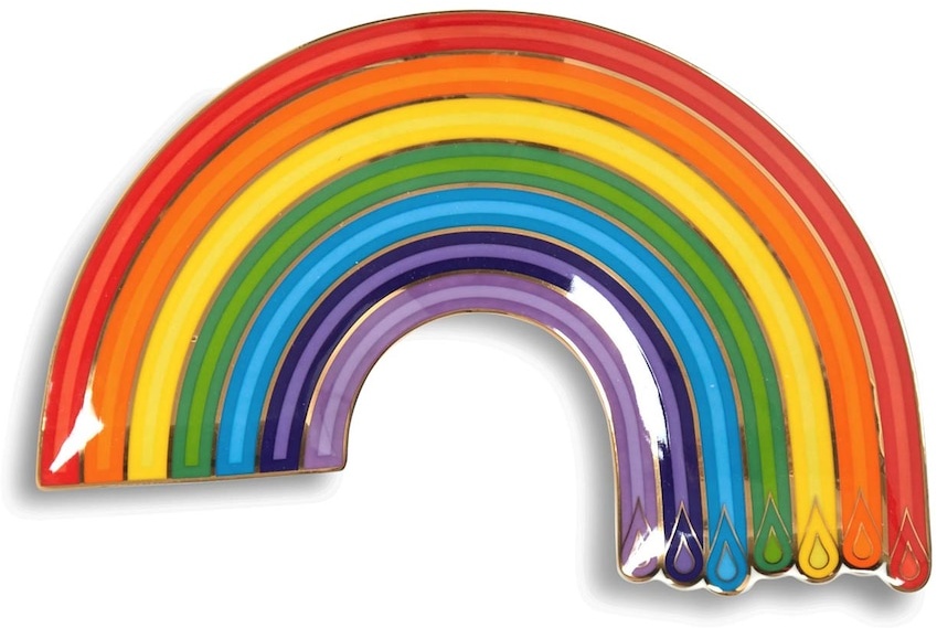 Jonathan Adler Ablageschale Rainbow von Jonathan Adler 16,5x24,1x1,3cm Geschirr