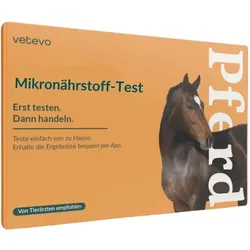 Mikronährstofftest - Mängel Pferd 1 St