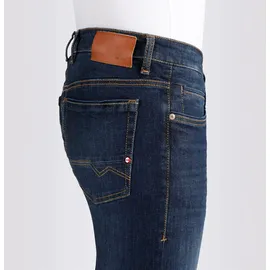 MAC Arne Pipe enge Stretch-Jeans in dark blue Waschung-W33 / L32
