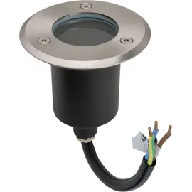 Gtv Außenleuchte Edelstahl schwenkbar IP67 8 W GU10 2000 KG belastbar