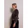 Zhrill Blouson ZHGIULIA moderner Look, aus Kunstfaser, Regular Fit, mit Eingrifftaschen braun S (36)