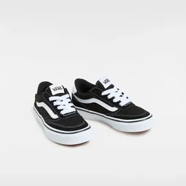 Vans Brooklyn Ls Unisex Kinder Black/White 27