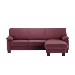 Kollektion Kraft Ecksofa  Veit ¦ rot ¦ Maße (cm): B: 232 H: 90 T: 168