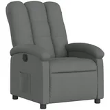vidaXL Relaxsessel Dunkelgrau Stoff