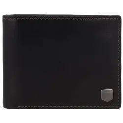Fossil Hayes Geldbörse Leder 12 cm  schwarz
