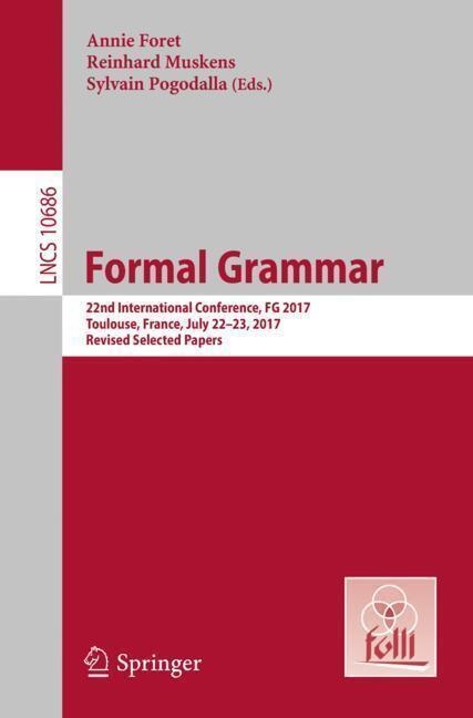 Formal Grammar  Kartoniert (TB)