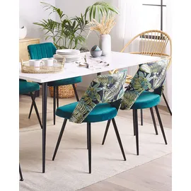 Beliani Esszimmerstuhl 2er Set ANSLEY