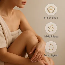 Amrita Organics Duschgel Orange, 200 Milliliter