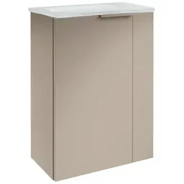 Fackelmann SBC B.PARIS Waschbeckenunterschrank Gäste WC 45 cm breit, grau