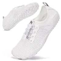 Bigzagger Barfuss Schuhe Damen Herren Sommer Barfußschuhe Damen Schnell Trocknend Badeschuhe mit Breite Zehenbox und Zero-Drop Sohle Unisex Barfussschuhe Traillaufschuhe Fitnessschuhe - 40 EU
