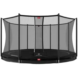 BERG Trampolin Favorit InGround 430 Black inkl. Sicherheitsnetz Comfort - Modell 2022