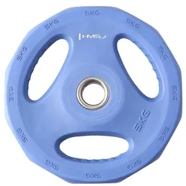 HMS Langhantel Pump-Training Fitness 20 kg schwarz/blau/grün