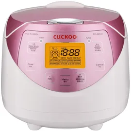 Cuckoo CR-0631F Reiskocher (580 Watt, Pink/Weiß)